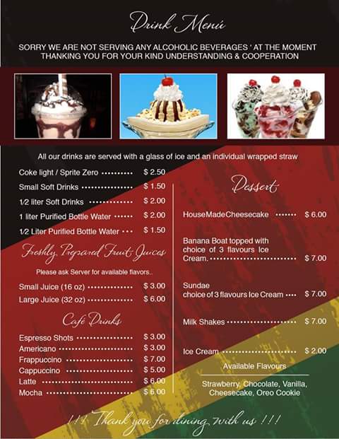 Menu Rd's Diner-2